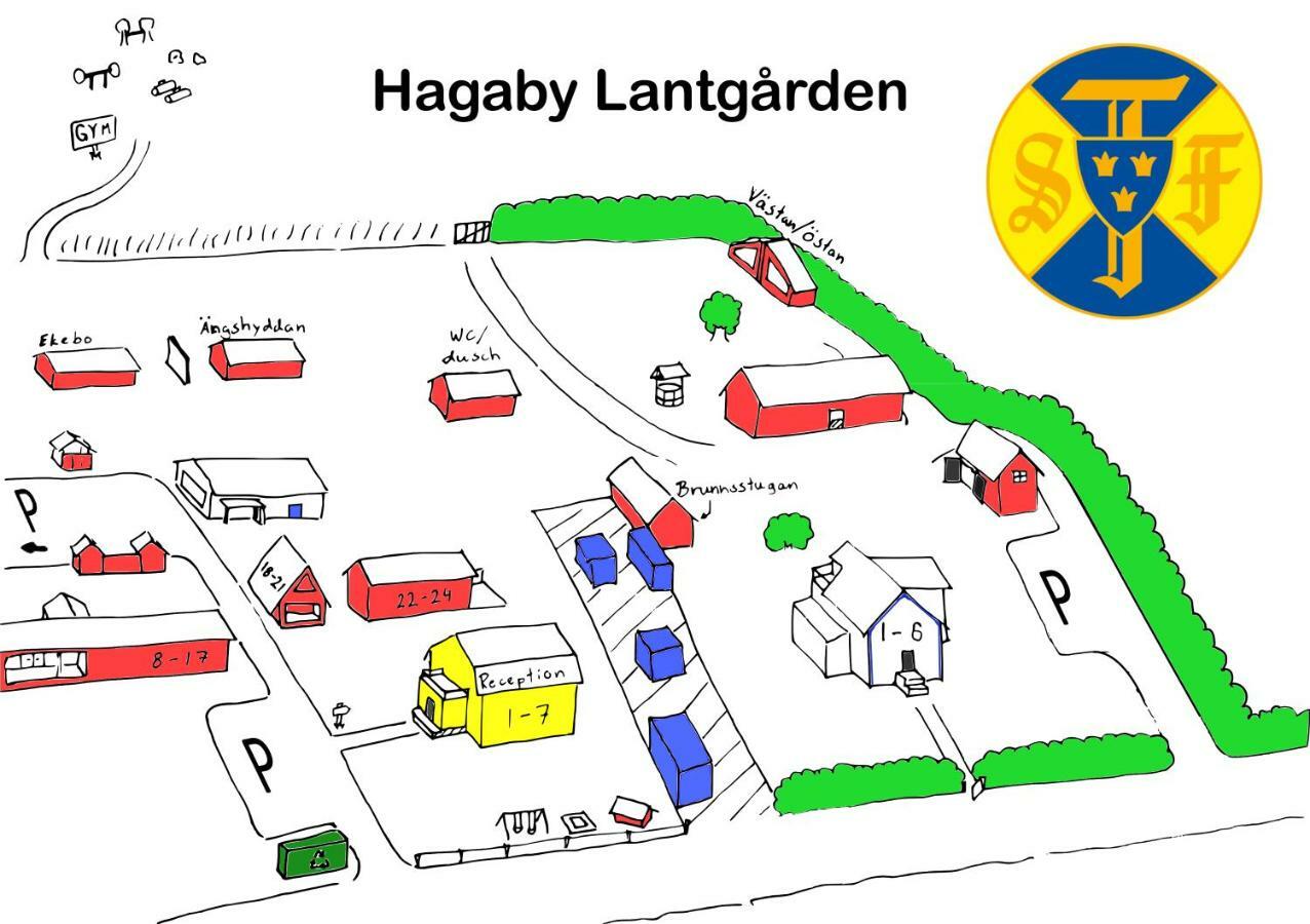 Löttorp Stf Hagaby/Lantgarden Hostel מראה חיצוני תמונה